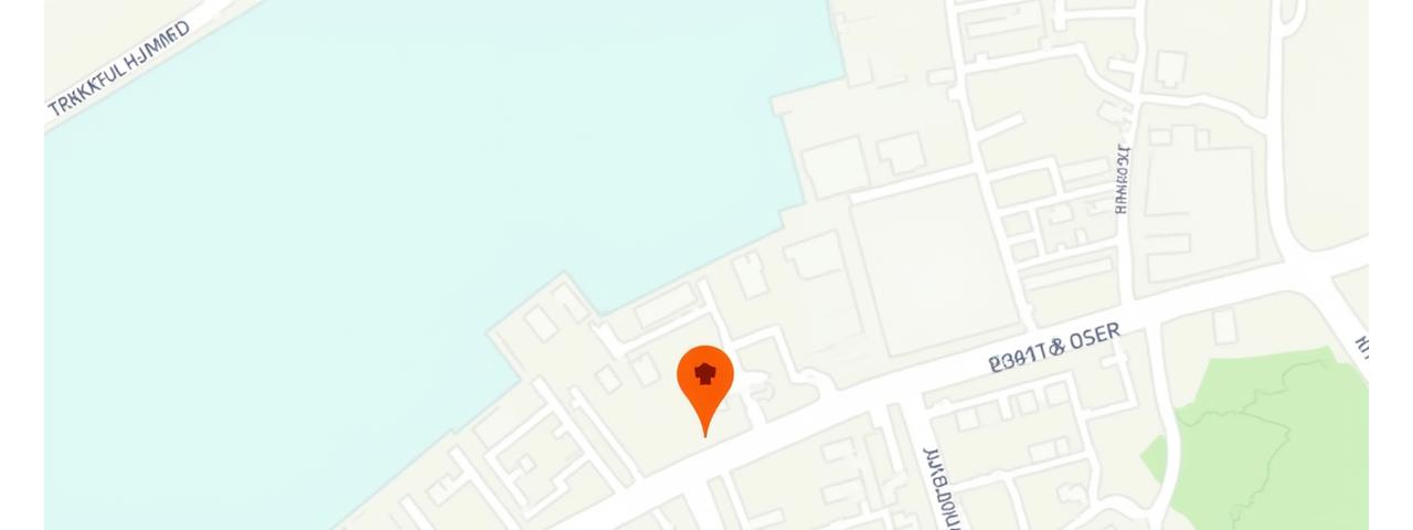 Kart som viser Trekkfugl Hjemme sin butikkadresse i Oslo
